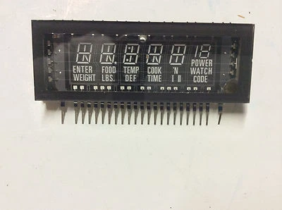 SHARP Vacuum Fluorescent Display Tube Food Cook Time Part RV-KXA019DREO   M61 - Image 1 of 3