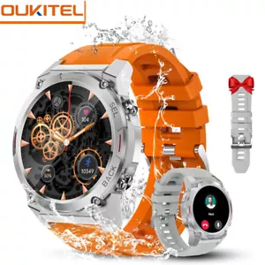 OUKITEL BT50 Smartwatch with Bluetooth Call Phone Waterproof for Android+iOS - Picture 1 of 20