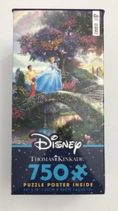 Thomas Kinkade Disney Cinderella Wishes Upon a Dream Puzzle 750 Teile Ceaco NEU! - Bild 1 von 3