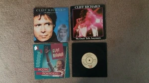 Cliff Richard - 4 x 7" Singles - I Still Believe..,, Shooting From + 2 others - Foto 1 di 2