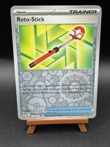 Roto-Stick 127/131 Reverse Holo Pokémon SV: Prismatic Evolutions NM - Picture 1 of 2