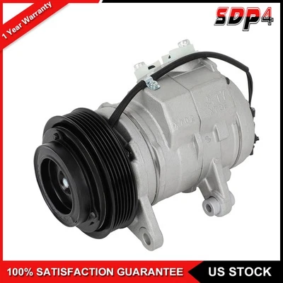 AC Compressor For  2004-2007 Dodge Ram 1500 Dakota 2006-2007 Mitsubishi Raider - Image 1 of 4