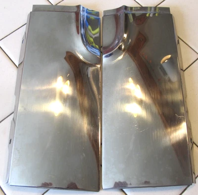 Buick Roadmaster 1951 nos acero inoxidable basculante moldura extensiones par 1343360-61 Foto 1 de 4