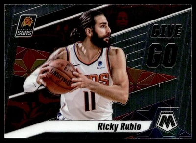 2019-20 Panini Mosaic Give and Go Ricky Rubio Phoenix Suns #12 - Image 1 of 2