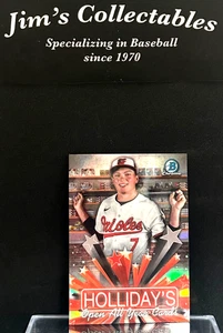 2025 Bowman Chrome JACKSON HOLLIDAY Hobby Stars #HS-2 - Picture 1 of 2