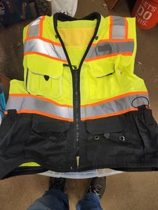 Grün Neon Sicherheitsweste 3M - Bild 1 von 2