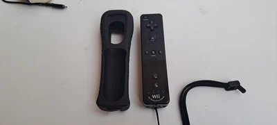 Telecomando Joystick Black Nintendo Wii con Motion Plus Integrato - Immagine 1 di 4