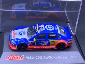 Schuco Modellbau Auto 1:87 H0 V8Star 2002-1st Choice Racing Michels - Picture 1 of 1