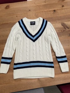 GM cricket Jumper, Medium Boy/chest Size 26-28 Inches. Used, Good Condition. - Picture 1 of 2
