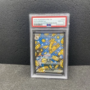 Prismatic Evolutions #164/131 Gholdengo EX Special Illustration PSA 10 - Picture 1 of 2