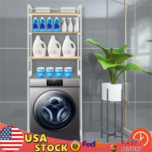 Estante de almacenamiento de baño de 3 niveles estante de almacenamiento independiente para lavadora NUEVO - Imagen 1 de 20