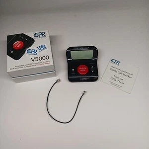 CPR V5000 Call Blocker Block Robocalls Spam For Landline Phones - Zdjęcie 1 z 3