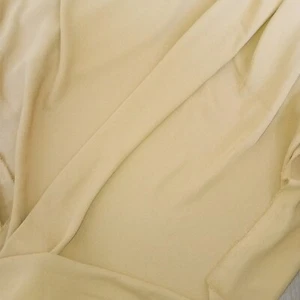 Medium 260gm2 Woven Polyester Crepe Ochre. 1 .15m L X 1.48m Usable 3 Available - Picture 1 of 4