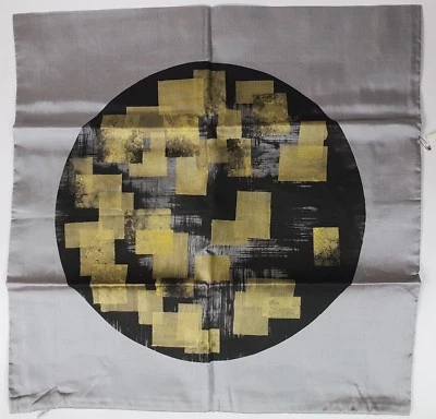 ~2 Thai Silk 18" Pillow Cushion Case Cover Decor Bed Throw Home Soft Silver Grey - Image 1 of 4