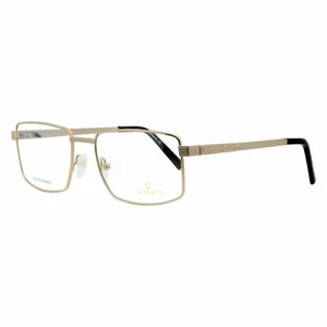 Philippe Charriol Rectangular Eyeglasses PC75031 C01 Gold 55mm 750 - Picture 1 of 2