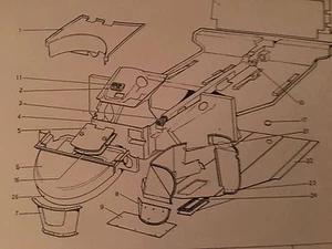 Ferrari 308 gts/gtb battery cover part #60279809 - Picture 1 of 1