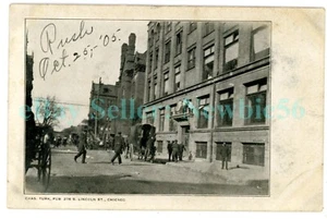 Chicago IL - 1905 UNIVERSITY RUSH - Postal College - Imagen 1 de 2