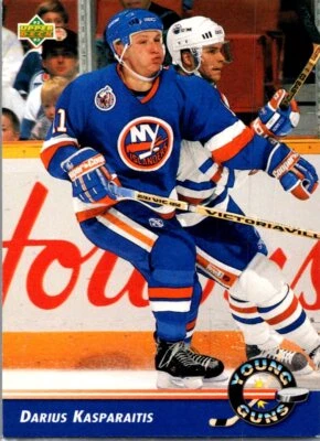 1992-93 Upper Deck #563 Darius Kasparaitis - Image 1 of 2