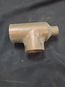 3" I.D. x 1-1.5" I.D. x 3" I.D. Copper Tee-COMPARABLE Mfr. Part #PF 40174 - Picture 1 of 4