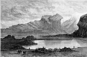 PÉROU - LAGUNA VILLAFRO - Gravure du 19e siècle - Imagen 1 de 3