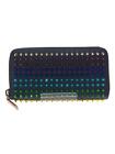 Christian Louboutin Leather Leather Wallet NVY Men's Rainbow Studs