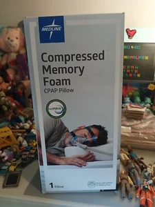MEDLINE COMPRESSED MEMORY FOAM CPAP PILLOW - Picture 1 of 3