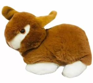 MTY International Brown Easter Bunny Plush 14” Stuffed Animal - Picture 1 of 11