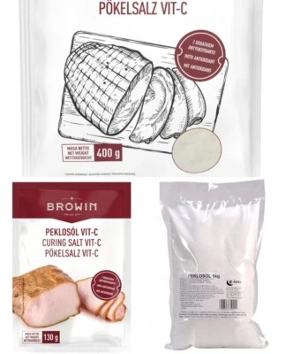 Pökelsalz Mit Vitamin C Für Fleischpökeln, Salpeter, Nass- & Trockenpöke - Bild 1 von 4
