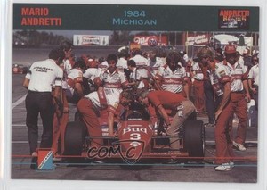 1992 Collect-A-Card Andretti Racing Mario Andretti #62 HOF