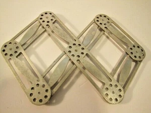 Vintage Aluminum Expandable Footed Trivet - Picture 1 of 3