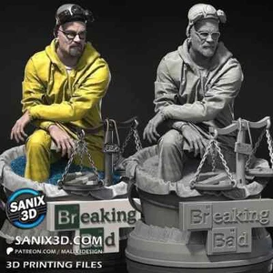 Breaking Bad - 3D figurine fan art - Imagen 1 de 2