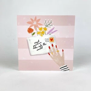 Send Positive Vibes Into the World Hobby Lobby 7x7 Road Trip 21 Collection Decor - Bild 1 von 5