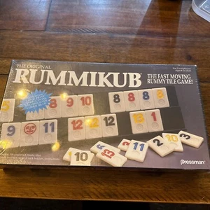 The Original Rummikub Tile Game Pressman 1990 Vintage Factory Sealed NEW - Picture 1 of 10