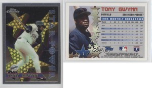 1996 Topps Chrome Tony Gwynn #1 HOF