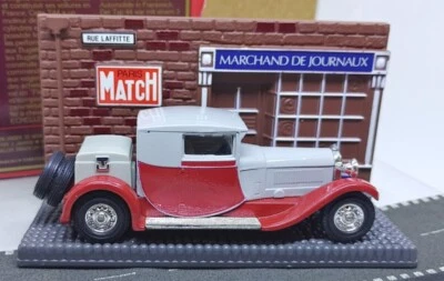 MATCHBOX 1:38 scale Bugatti T44 1927 con diorama Models of Yesteryear box  - Immagine 1 di 4