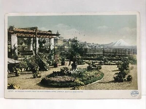 Postal de la Feria Mundial de Seattle WA 1909 MT RAINIER ROOF GARDEN HOTEL LINCOLN - Imagen 1 de 2