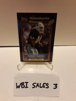 1992 Topps Finest Tommy Vardell Cleveland Browns # 43 - Image 1 of 2