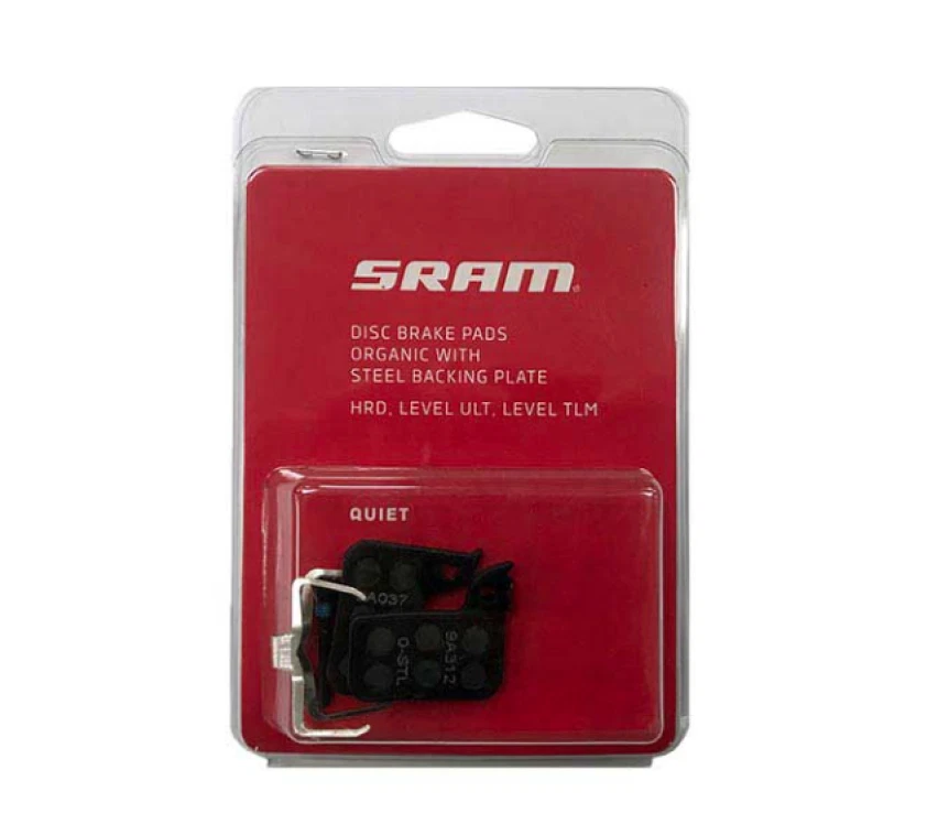 SRAM Road Disc Brake Pad Organic With Steel Back 1 Set