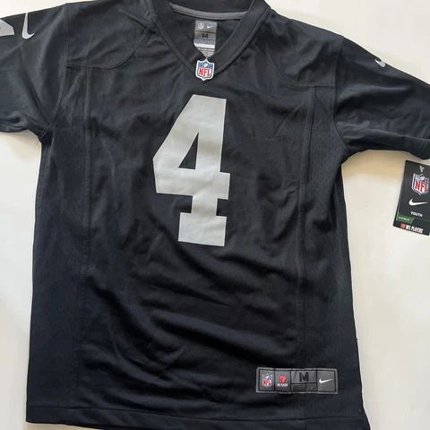 NWT YOUTH BIG KID Nike NFL Oakland Las Vegas Raiders David Carr Jersey M $75 Cover