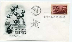 1104 Brussels Exhibition Artmaster FDC - Imagen 1 de 1