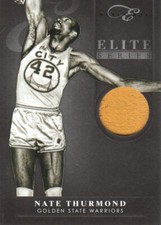2010-11 Elite Black Box Basketball Series Jersey #6 Nate Thurmond 07/25 