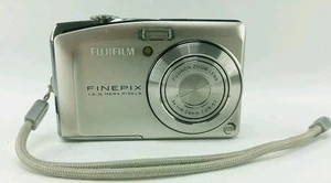 Fujifilm Digital Camera FinePix F50fd  Silver 12.0MP Batter - Case - 2GB SD Card - Picture 1 of 19