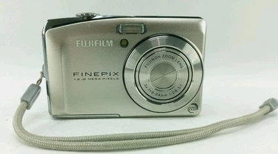 Fujifilm Digital Camera FinePix F50fd  Silver 12.0MP Batter - Case - 2GB SD Card - Image 1 of 4