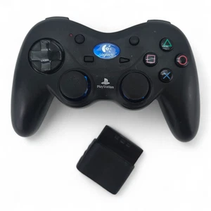 Logitech Cordless Action Controller für PlayStation 2 - schwarz - Bild 1 von 6