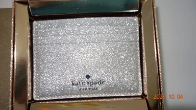 Kate Spade Luz Lunar Delgada Tarjetero Caja de Regalo Nuevo con Etiquetas Foto 1 de 4