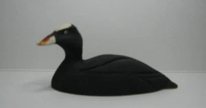 Minifigura de colección Señuelo Pato William J Koelpin Surf Scoter Duck 1982 FG. - Imagen 1 de 6