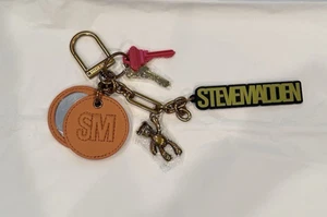 STEVE MADDEN Gold Metal Cluster Handbag Charm-Multicolor-New without tags - Picture 1 of 3