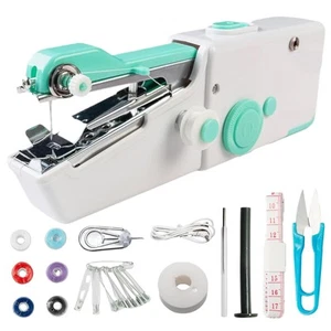 Handheld Sewing Machine for Beginners, Mini Portable Electric Handheld Sewing... - Picture 1 of 6