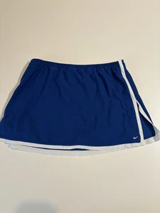 Damen Y2K Silver Tag Tennis Skort Rock Blau Gr. XL - Bild 1 von 3