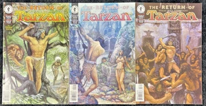 Return Of Tarzan #1–3 Complete Series - Dark Horse Comics - 1997 - Thomas Yeates - Picture 1 of 3